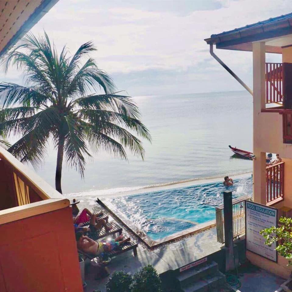 Rin Bay View Resort Haad Rin Bagian luar foto
